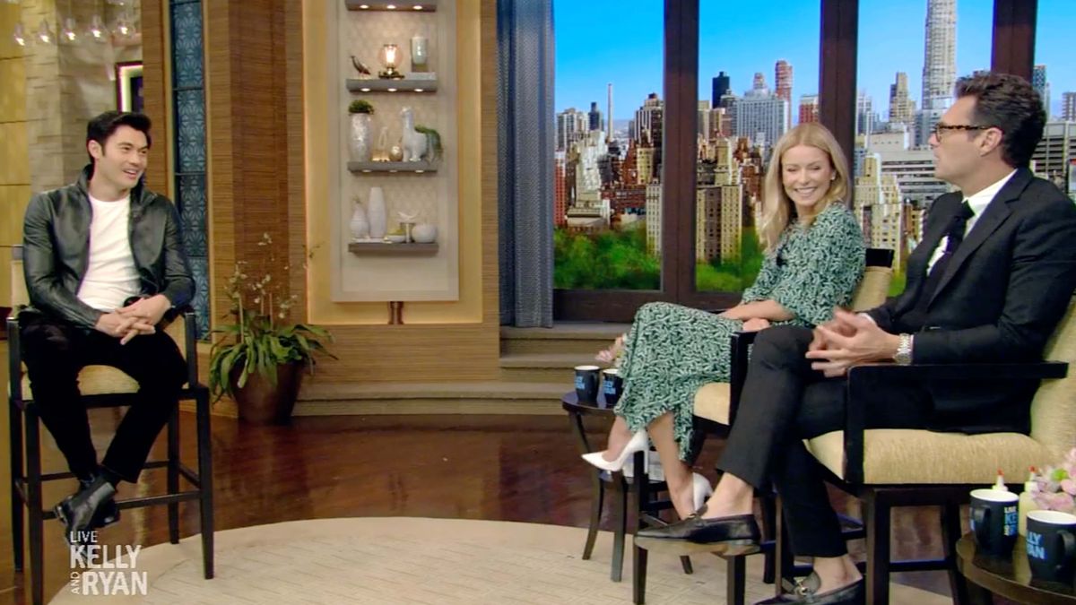 &#039;Live with Kelly and Ryan&#039; welcomes new dad Henry Golding.