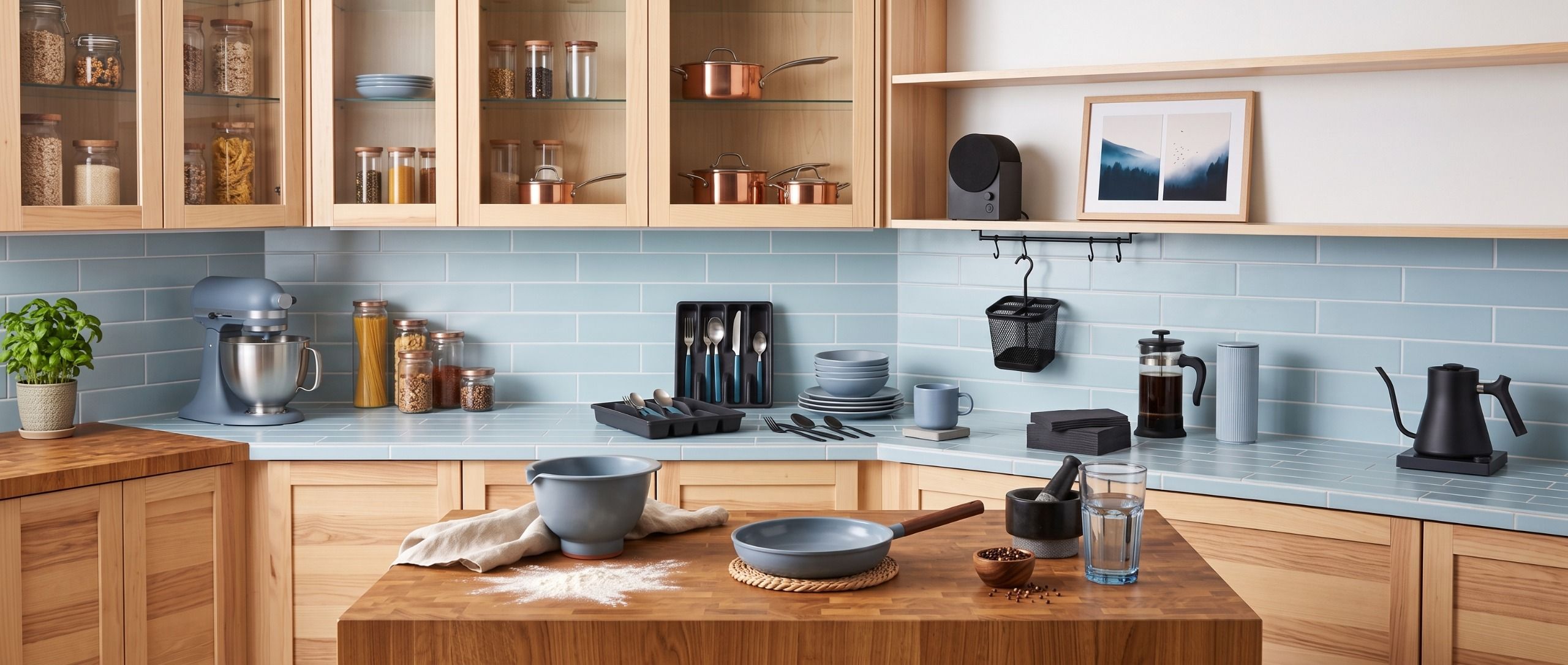 IKEA kitchen trends for autumn 2026 — clever storage and accessories in calming ...