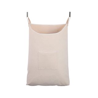 White laundry hamper bag to hang over the door