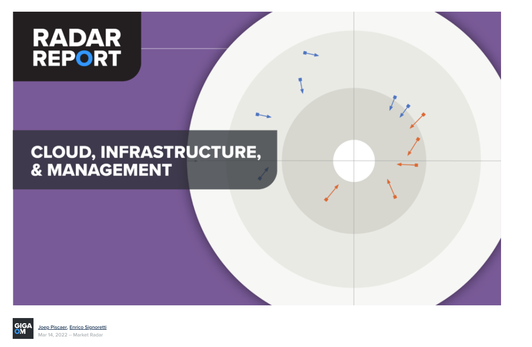 Purple whitepaper cover with title and circular SWOT chart on the right