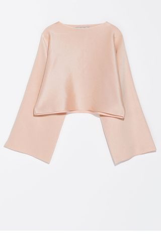 Zara Crop Top With Wide Sleeves, £45.99