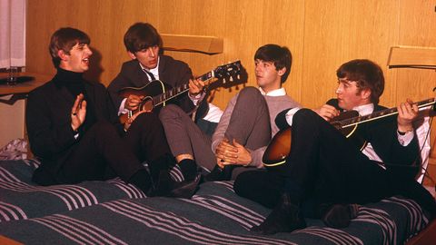 The Beatles band photograph