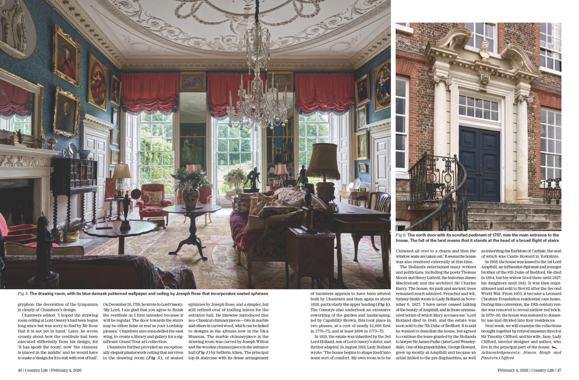 Spread from Country Life February 4, 2026