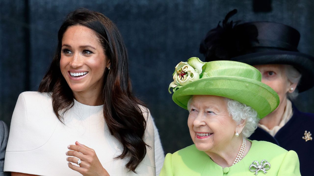 the duchess of sussex undertakes her first official engagement with queen elizabeth ii