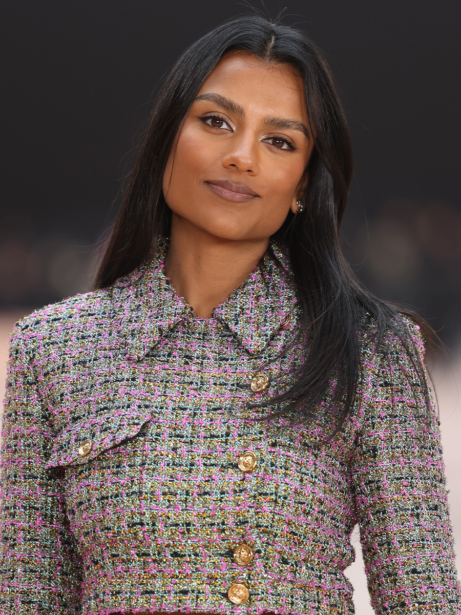 Simone Ashley attends the Chanel Womenswear Fall/Winter 2025-2026 show