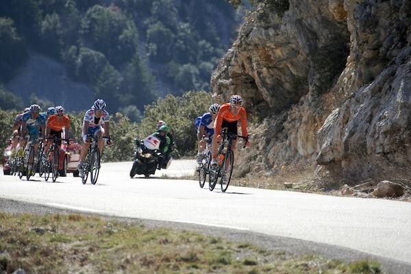 The nine-man break got away quite early into the stage.