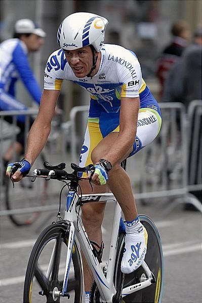 Stijn Vandenbergh (AG2R La Mondiale) a Belgian on a French team.