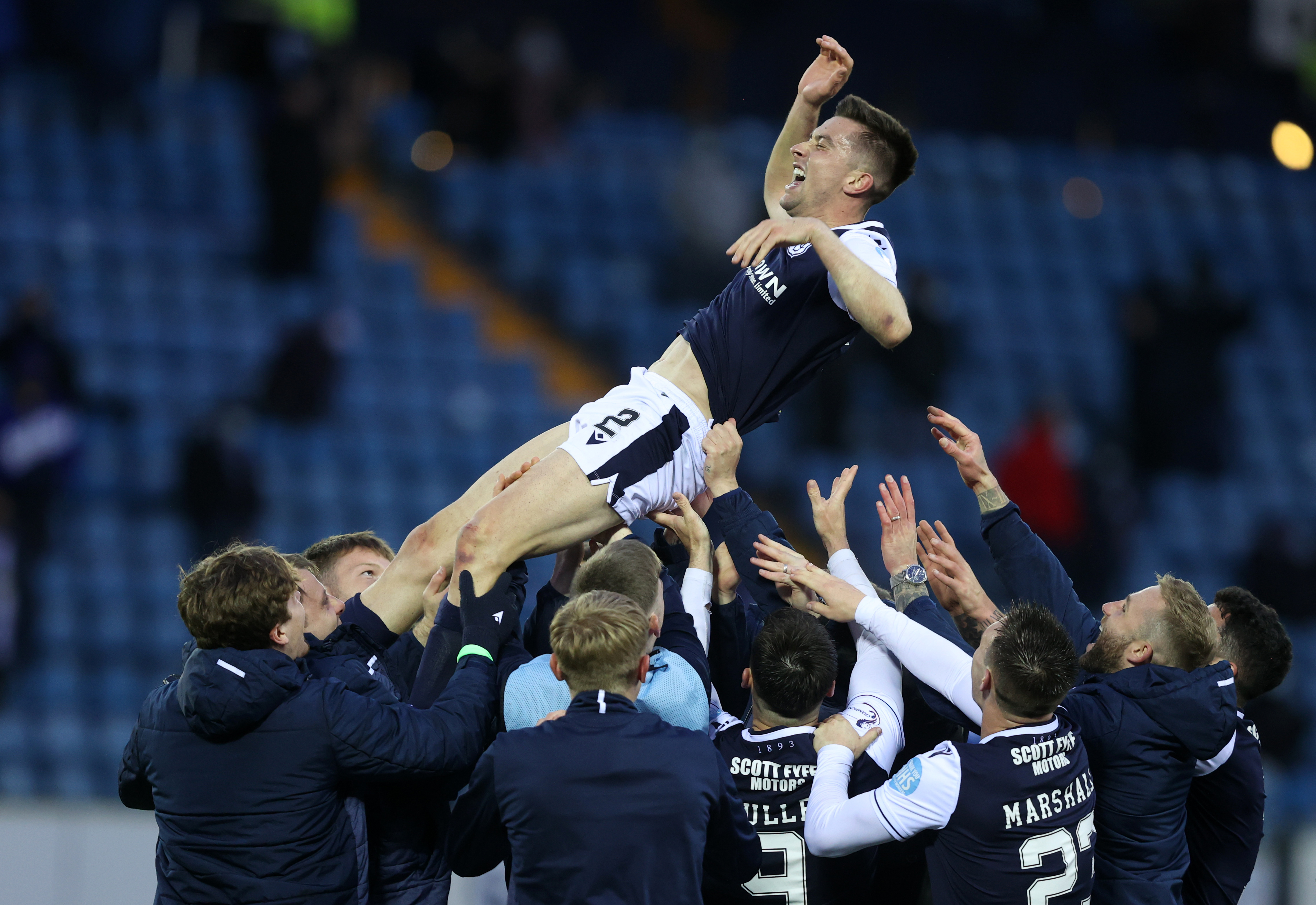 Kilmarnock v Dundee – Scottish Premiership – Play-off Final – Second Leg – The BBSP Stadium Rugby Park