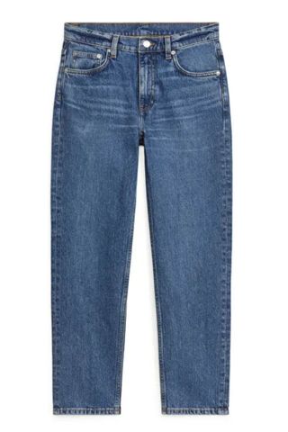 Arket Jade Cropped Slim Stretch Jeans - best high street jeans