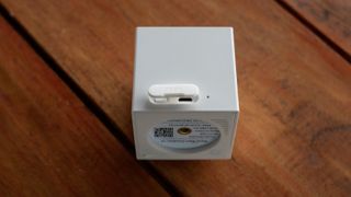Wyze Cam Outdoor v2 micro-USB charging port