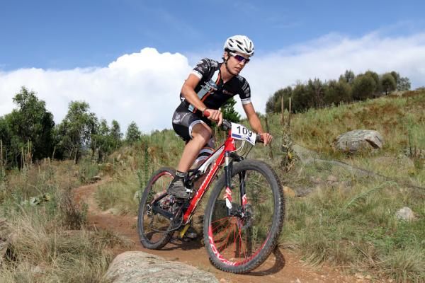 Trenton Day, third in the U23 men's race