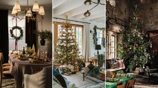 Three homes decorated for the holidays