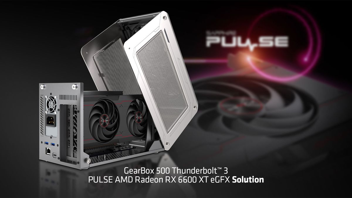 Sapphire Launches Radeon RX 6600 XT Powered External GPU