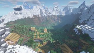 Minecraft seed location screenshots