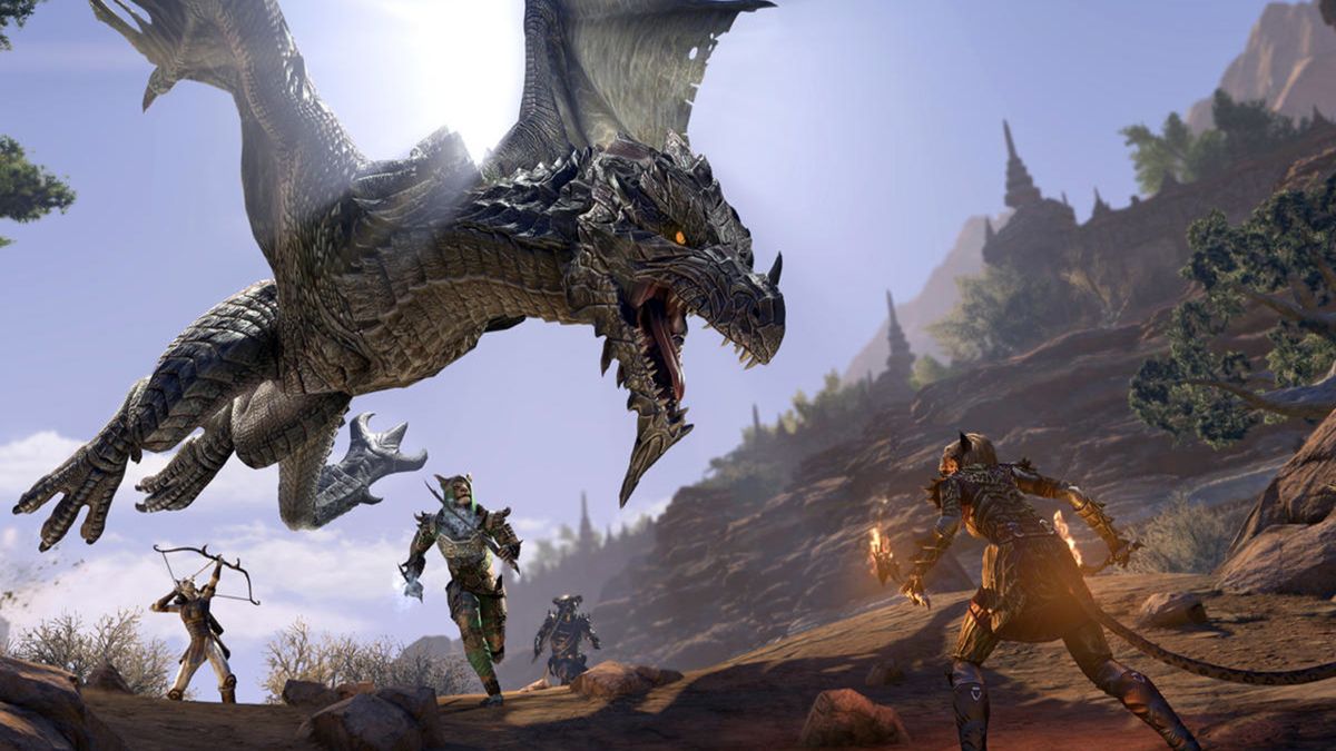 The Elder Scrolls Online S New Dragons Don T Compare To