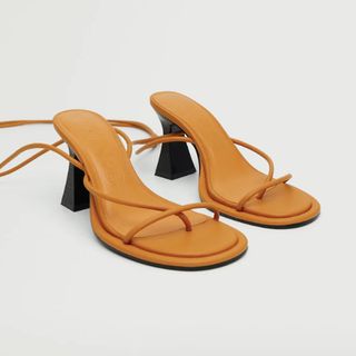 Mango Strappy Heeled Sandals