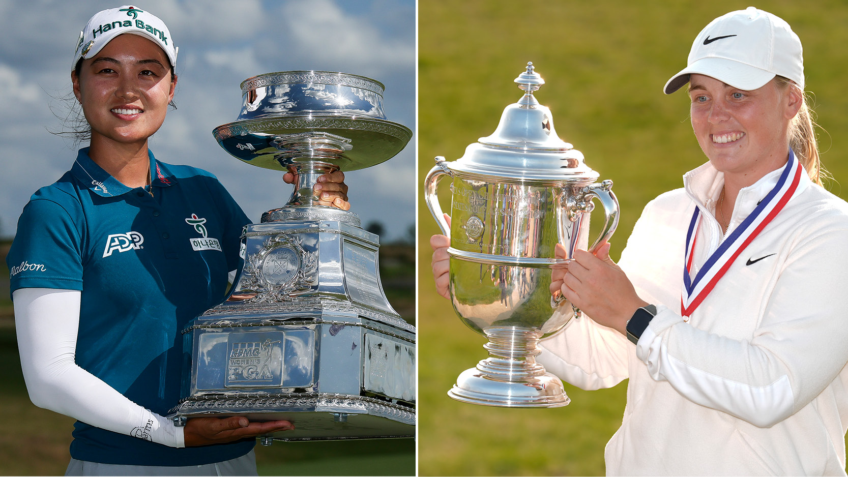 Minjee Lee and Maja Stark