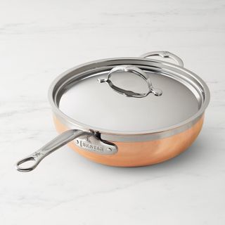 Hestan CopperBond Covered Essential Pan With Handle Helper, Five-Quart