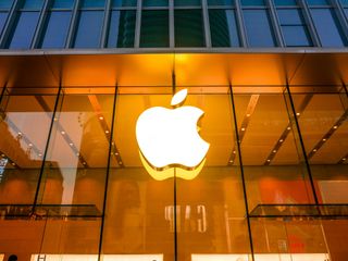 An Apple store front in China 