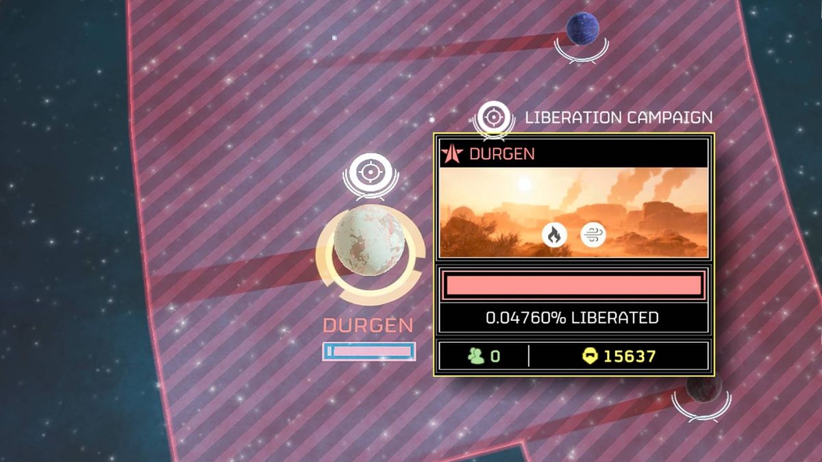 Helldivers 2 liberation campaign durgen