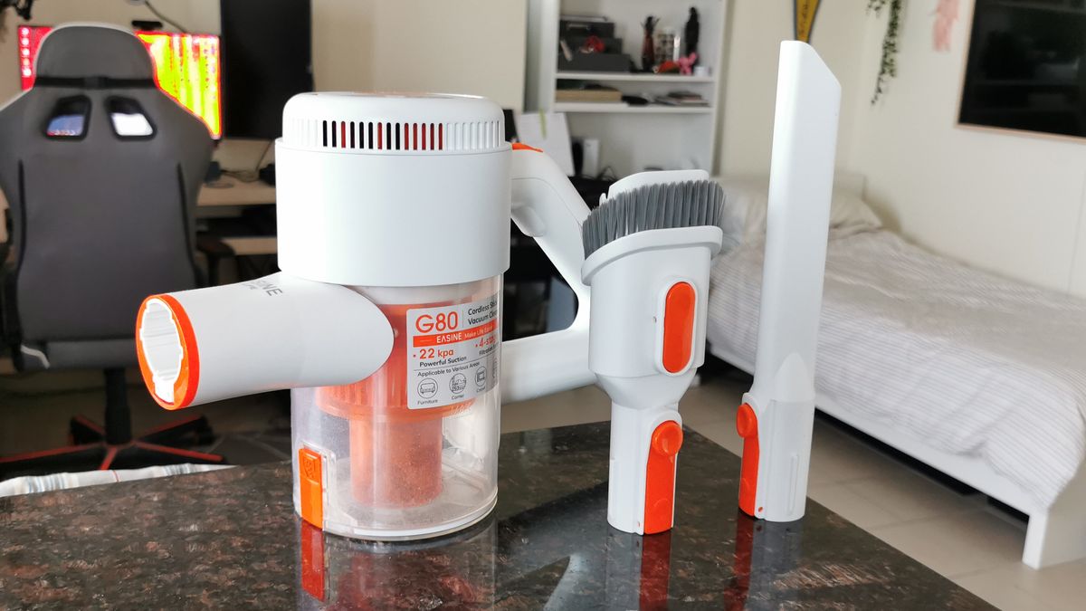 Easine G80 Cordless Vacuum review | TechRadar