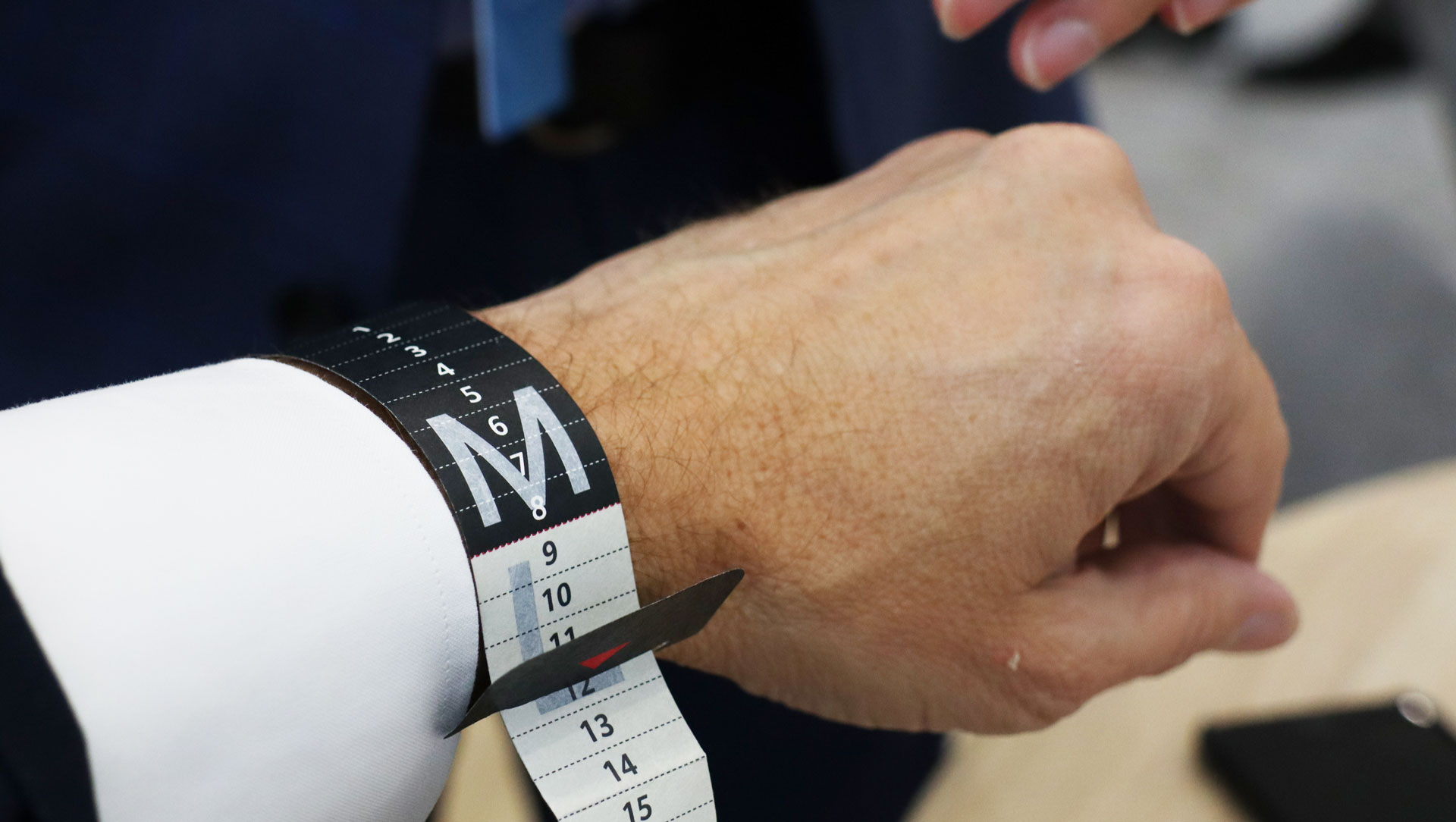 Measurement on the wrist of the Huawei Watch D