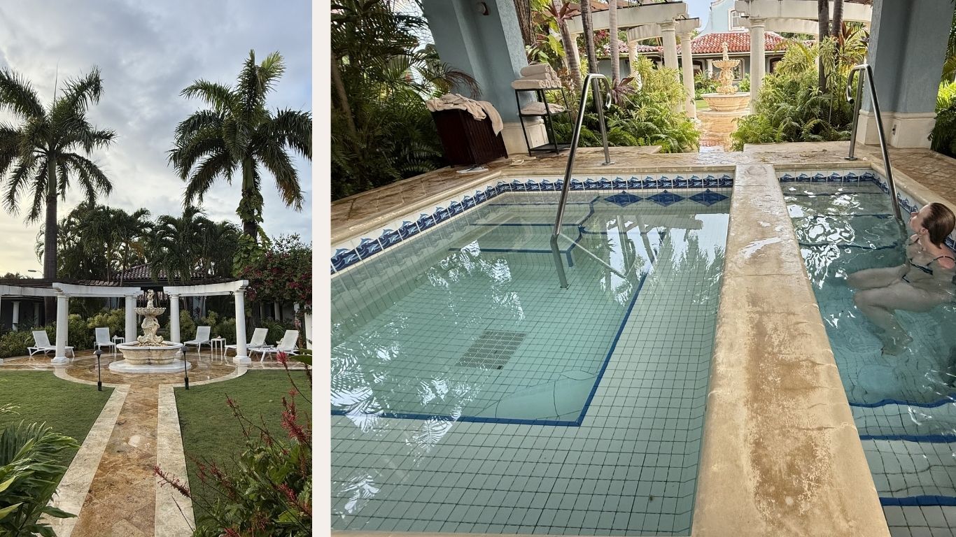 Sandals south coast spa and plunge pool