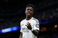 Vinicius Jr in action for Real Madrid