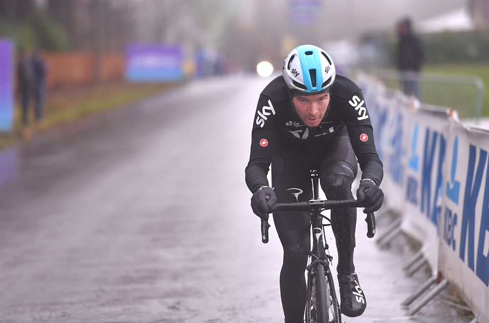 Luke Rowe (Team Sky) at 2018 Dwars door Vlaanderen