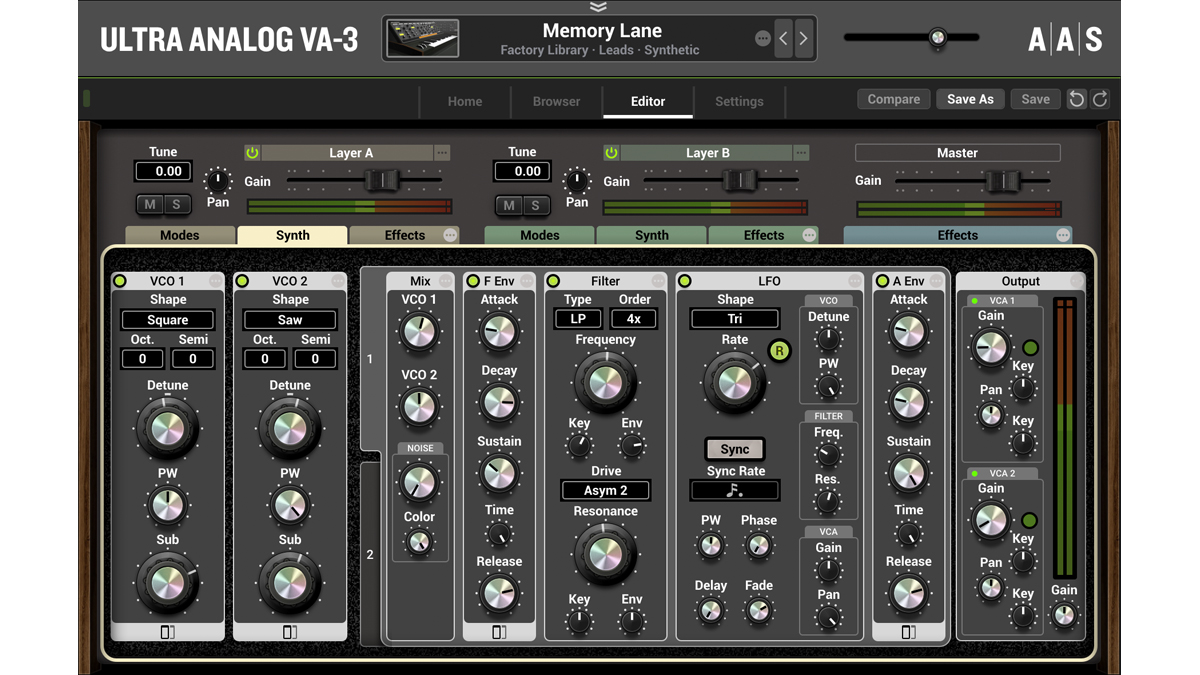 AAS Ultra Analog VA-3