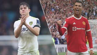 Daniel James of Leeds United and Cristiano Ronaldo of Manchester United could both feature in the Leeds United vs Manchester United live stream