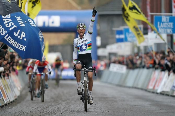 For the fourth straight year and the sixth time in his career Sven Nys has triumphed at Druivencross