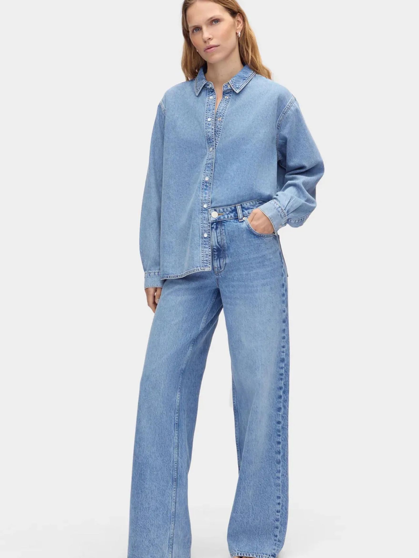 Hannon Chambray Denim Shirt