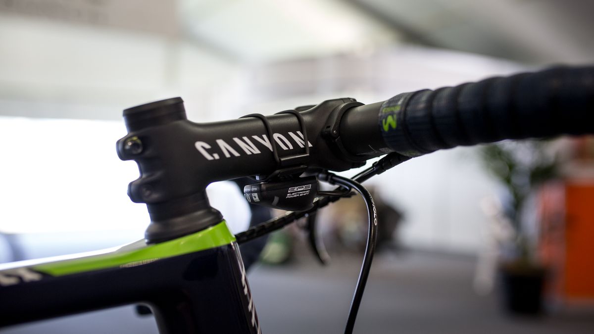 Herrada opts for a 120mm stem