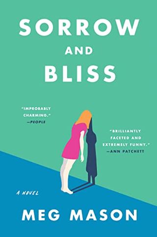 Sorrow and Bliss book cover with a woman leaning her head against a wall