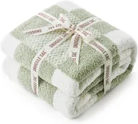 Snuggle Sac Checkered Blanket