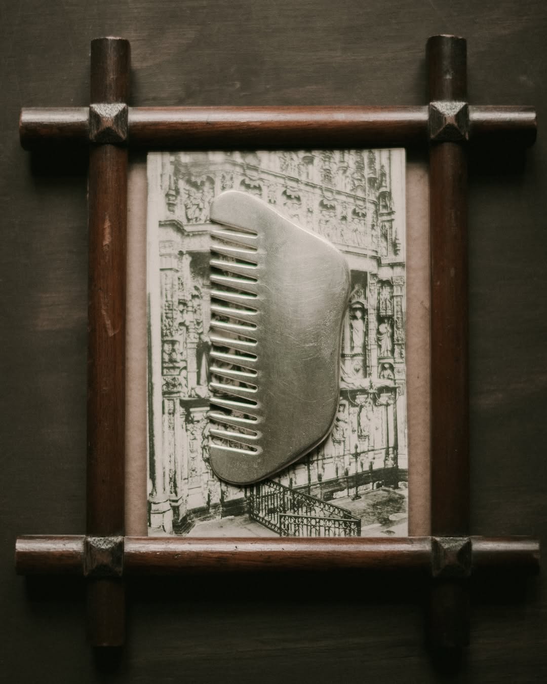 Silver comb by Christian+Jade for aarticles