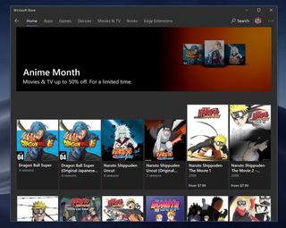Microsoft Store's Anime Month returns with big discounts