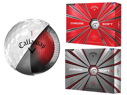 2018 Callaway Chrome Soft balls