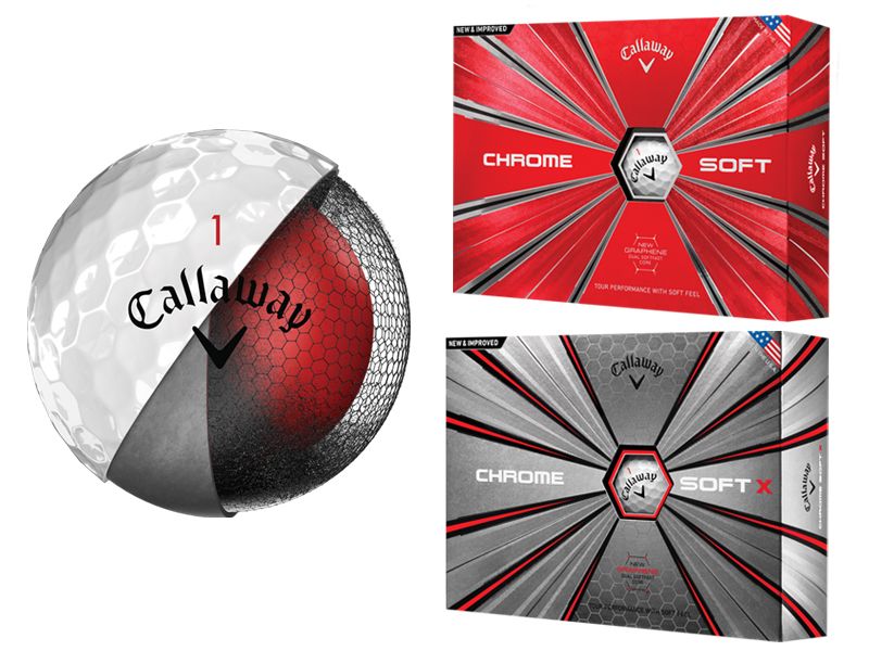 2018 Callaway Chrome Soft balls