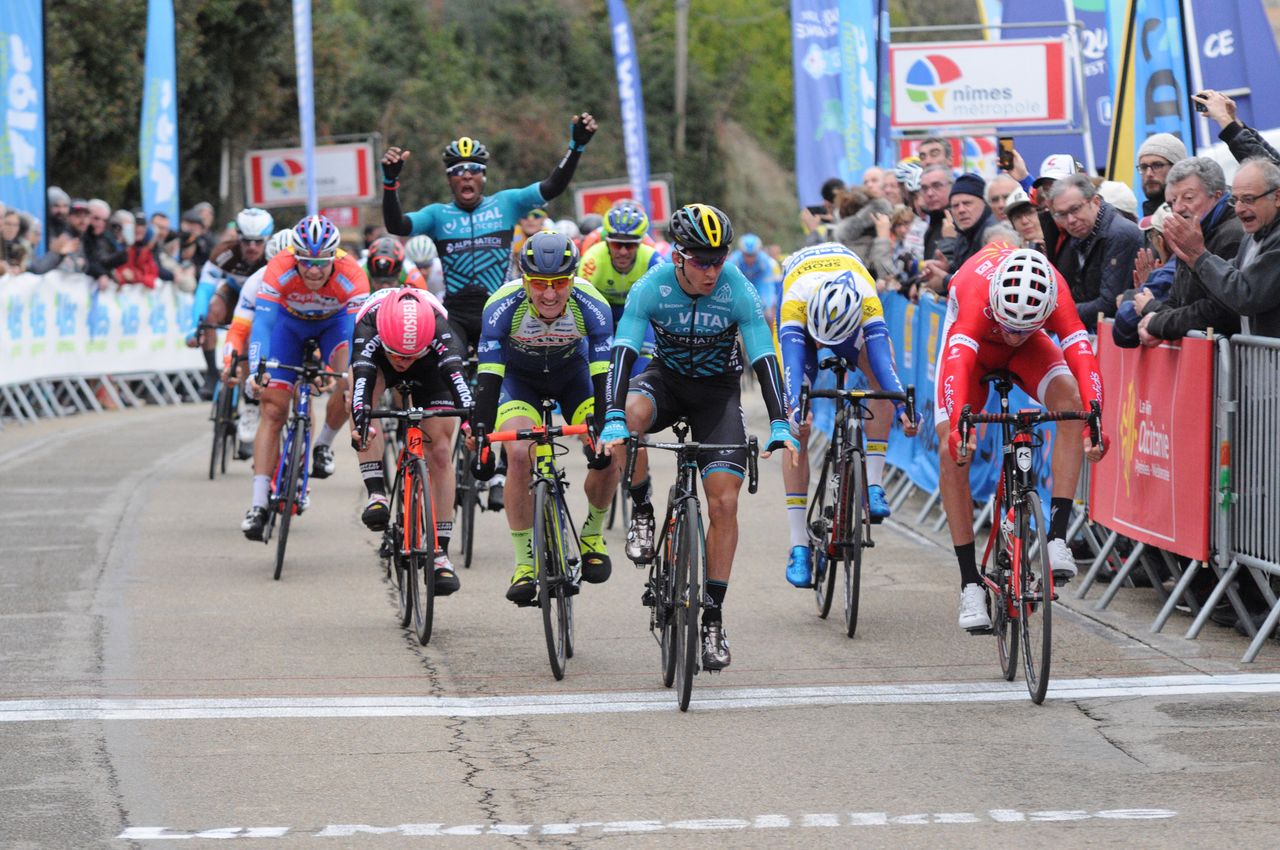 Christophe Laporte (Cofidis) snatches the victory from Coquard