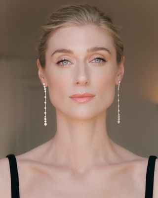 a close up of Elizabeth Debicki