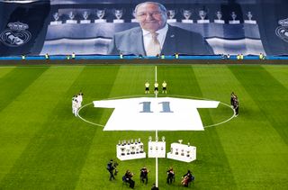 Real Madrid pay tribute to Paco Gento following the death of the legendary winger in 2022.