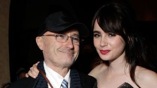 Celebs with famous parents - Lily Collins and Phil Collins