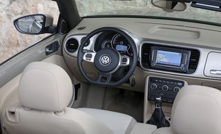 Car interior view