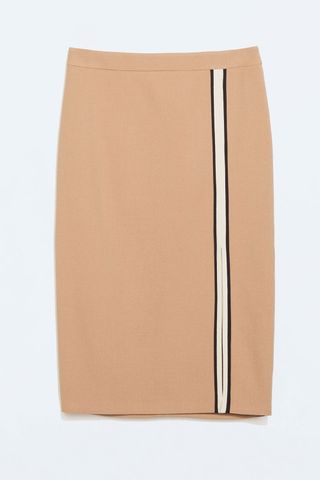 Zara Tube Skirt With Slit, £39.99