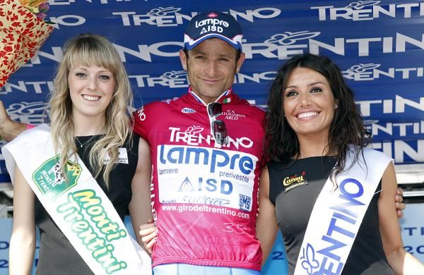 Michele Scarponi (Lampre-ISD) rode into the race lead with his second place.