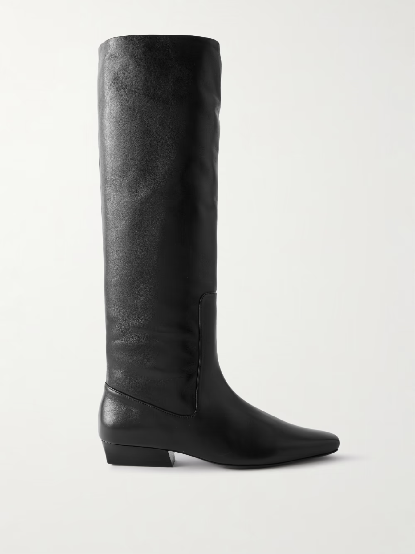 Wally Leather Knee Boots