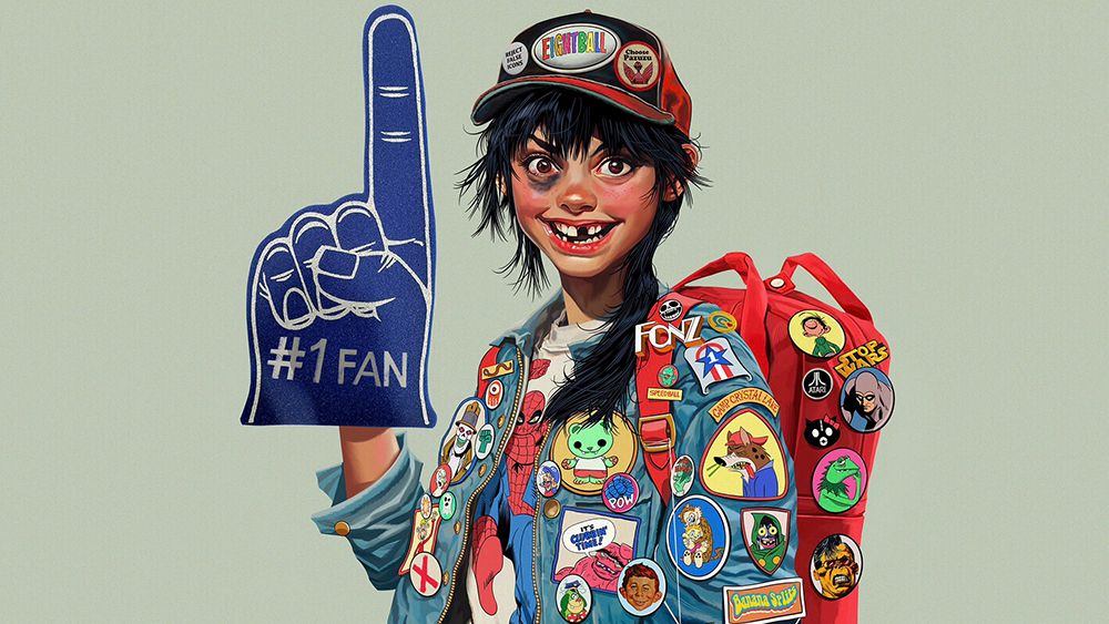 Spotting References in Jamie Hewlett’s Comicon Poster