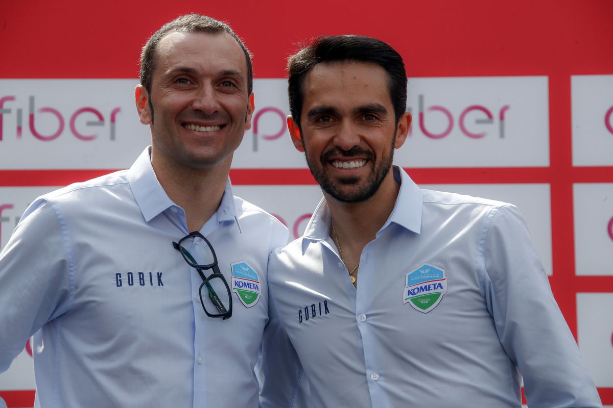 Ivan Basso and Alberto Contador